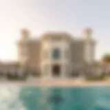 Stunning exterior view of Address Beach Resort showcasing unique architectural design