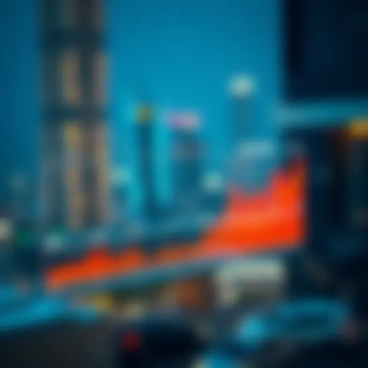 Graph showing historical property prices in Dubai