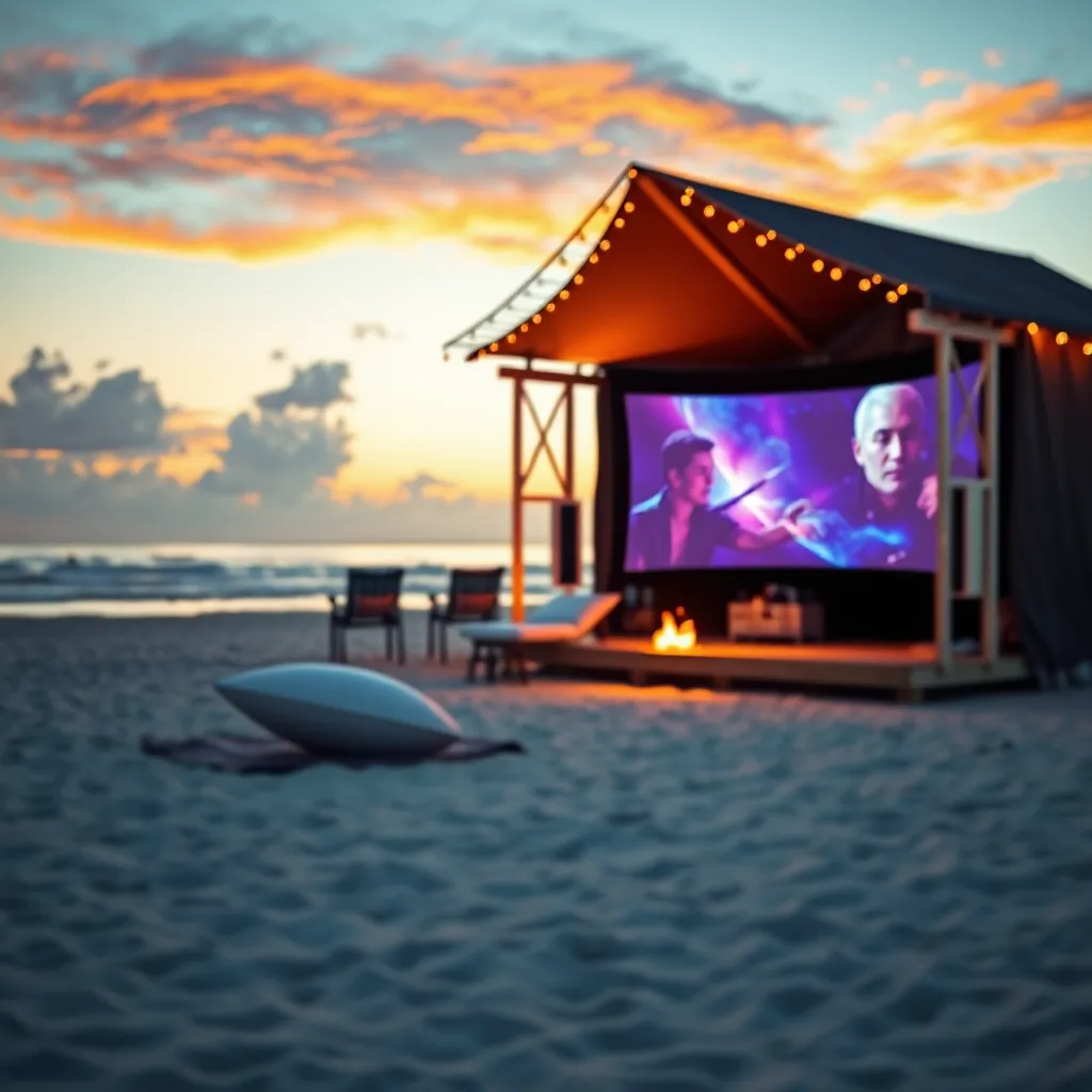 Exploring Beach Cinema: A Unique Entertainment Journey