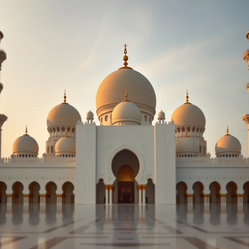 Exploring the Grandeur of Dubai's Big Mosque